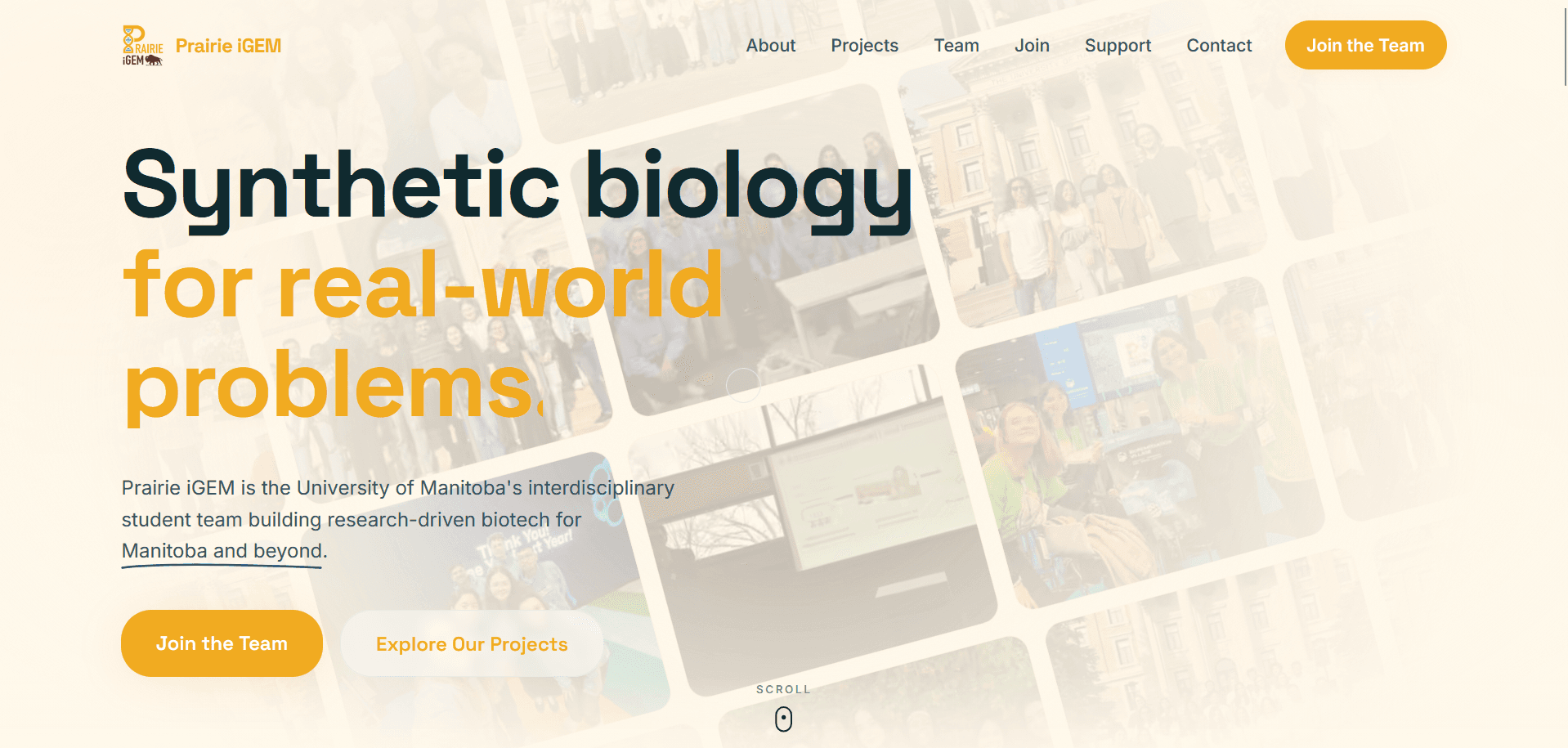 Prairie iGEM website