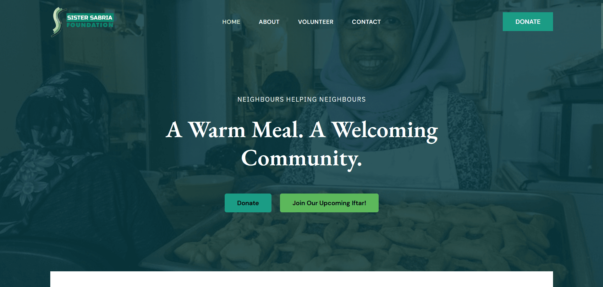 Sister Sabria Foundation website